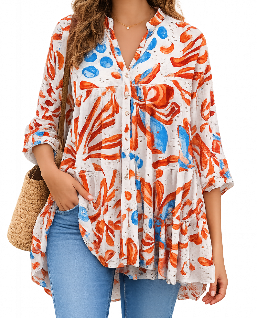 Chemise Zaza rouge