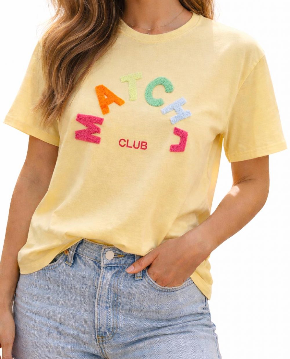 Tee-Shirt Matcha Jaune