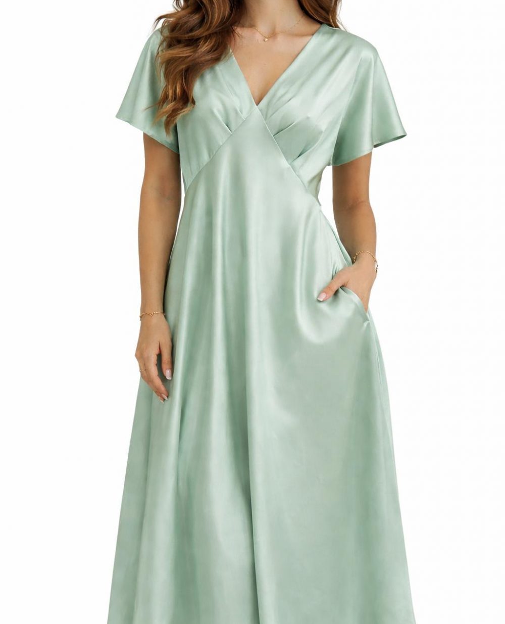 Robe Lucie vert
