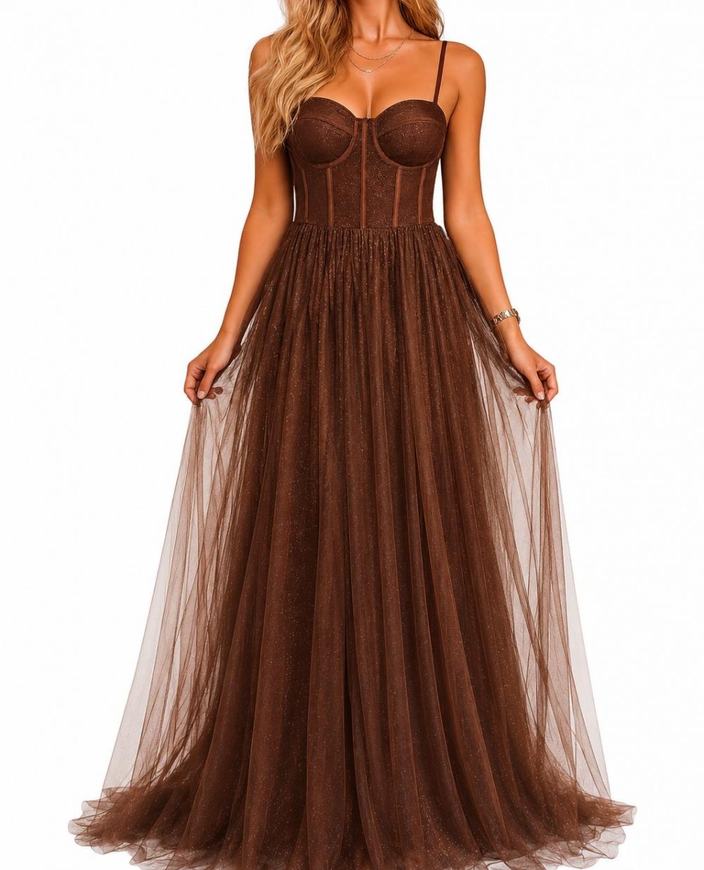 Robe Linda Marron