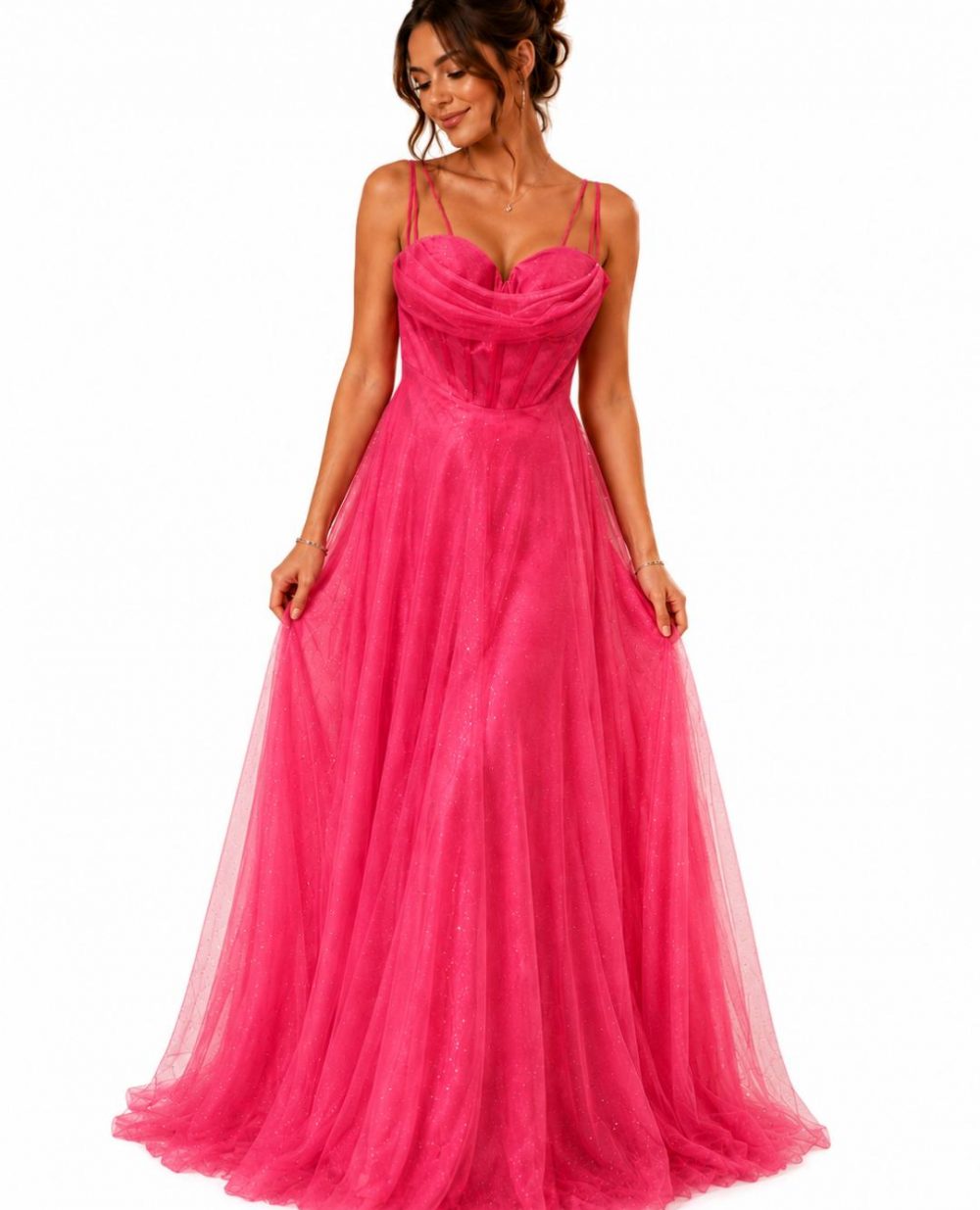 Robe Lisa Fushia